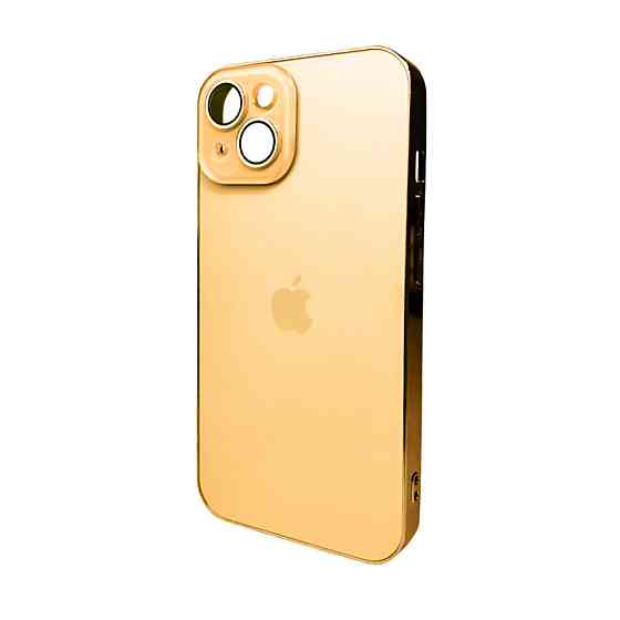 Чохол для смартфона AG Glass Sapphire Frame MagSafe Logo for Apple iPhone 14 Gold Киев