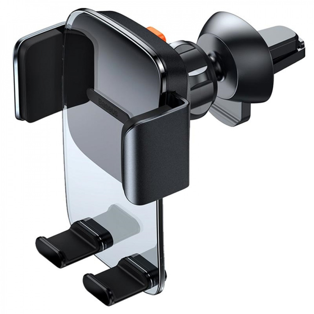 Держатель телефона автомобильный Baseus Easy Control Clamp Air Outlet Version черный Львов - изображение 6