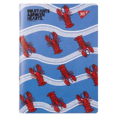 Зошит Yes А5 BBH пластикова обкладинка 70 аркушів, клітинка (681865) Вінниця - фото 1