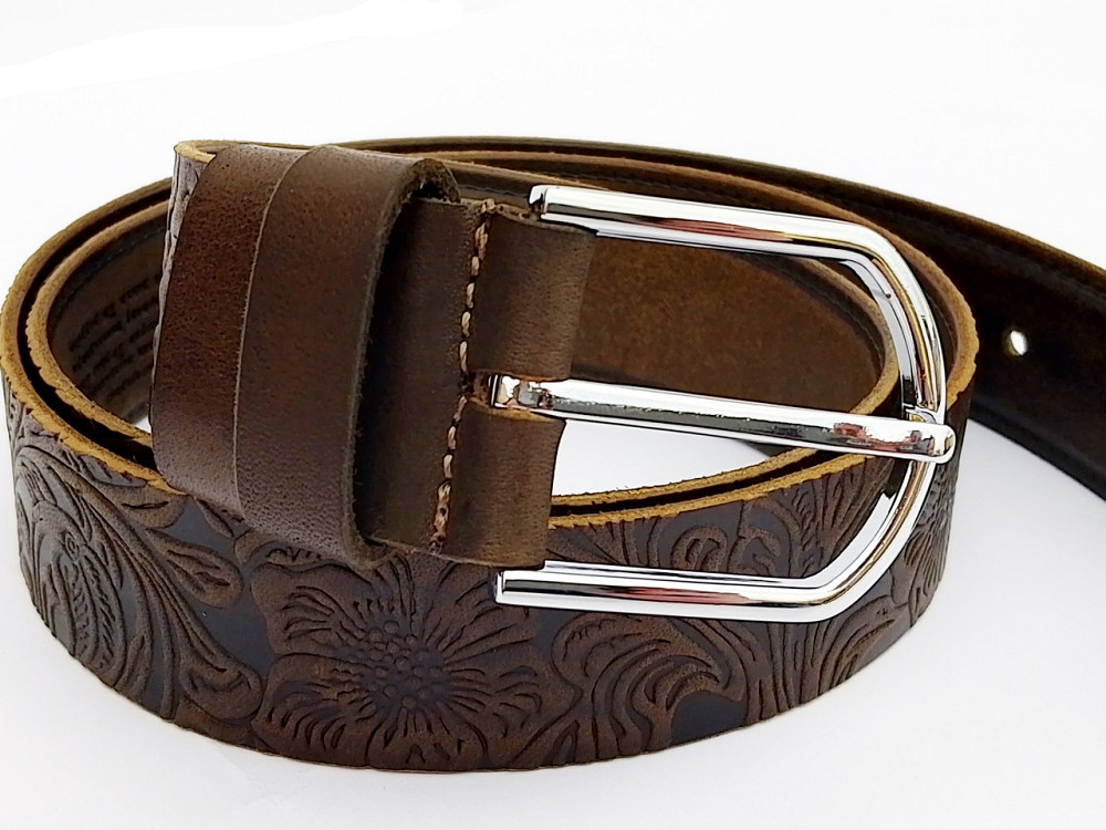 Ремінь шкіряний з молитвами всередині 35х Одеса - фото 6