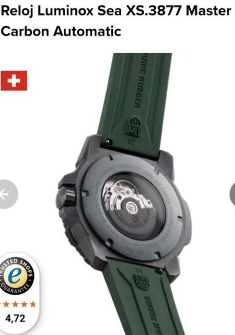 Часы мужские Reloj Luminox Sea XS.3877 Киев - изображение 3