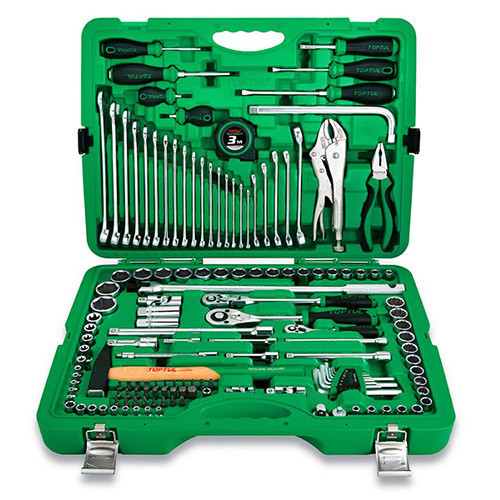 Універсальний набір інструменту 1/4", 3/8", 1/2" 144ед. TOPTUL GCAI144R Одеса - фото 1