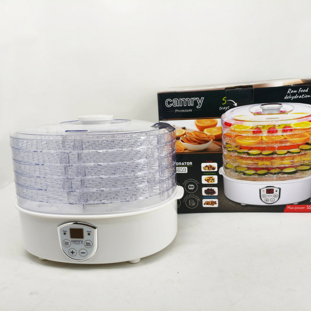 Пищевой дегидратор для сушки и приготовления сушеных блюд Camry CR 6659 35-70°C 240Вт DM-44 Львов - изображение 9