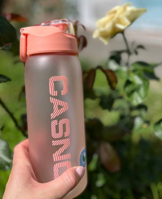 Пляшка для води CASNO 800 мл KXN-1246 Рожева Кам'янське - фото 2