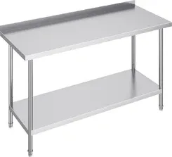 Сервер Стіл roboczy ze stali nierdzewnej - kuchenny do przygotowywania żywności 610x1524mm Profesjonalny Solidny uż Київ - фото 1