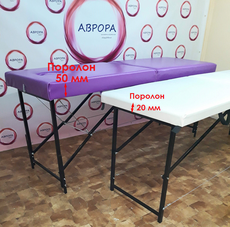 Кушетка косметологічна Економ Plus до 150 кг складна Київ - фото 3