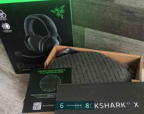 Наушники: Razer Black Shark V2 X Black. Киев