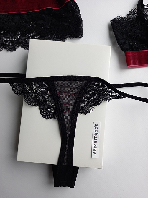 Романтичний жіночий комплект білизни L/XL Obsessive Rossita set  обстесів Славута - фото 9