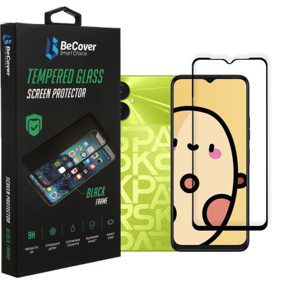 Стекло защитное BeCover Tecno Spark 9 Pro (KH7n) Black (708169) Винница - изображение 1