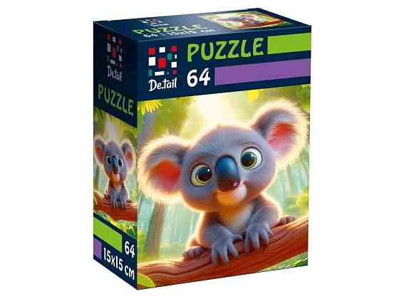 Пазлы Коала на ветке DT1234-18 ТМ VLADI TOYS Киев