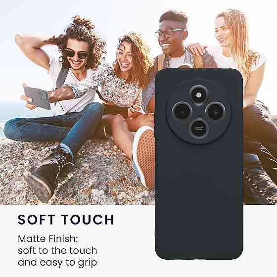 Чохол для телефону kwmobile Xiaomi Redmi 14C / Poco C75 Blueberry Blue м'який силіконовий антиковзний протиударний захисний Київ