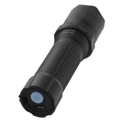 Ліхтар Quantum Minik black 3W LED з USB 40шт/уп (QM-FL1043-B) Вінниця