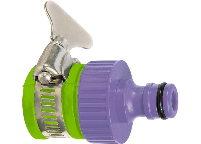 Адаптер пластмасовий, 3/4 з зовнішнім хомутом PALISAD Полтава - фото 1