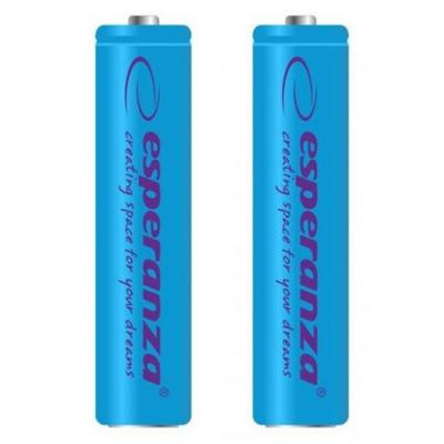 Акумулятор Esperanza AAA 1000mAh Ni-MH * 2 blue (EZA101B) Вінниця - фото 1