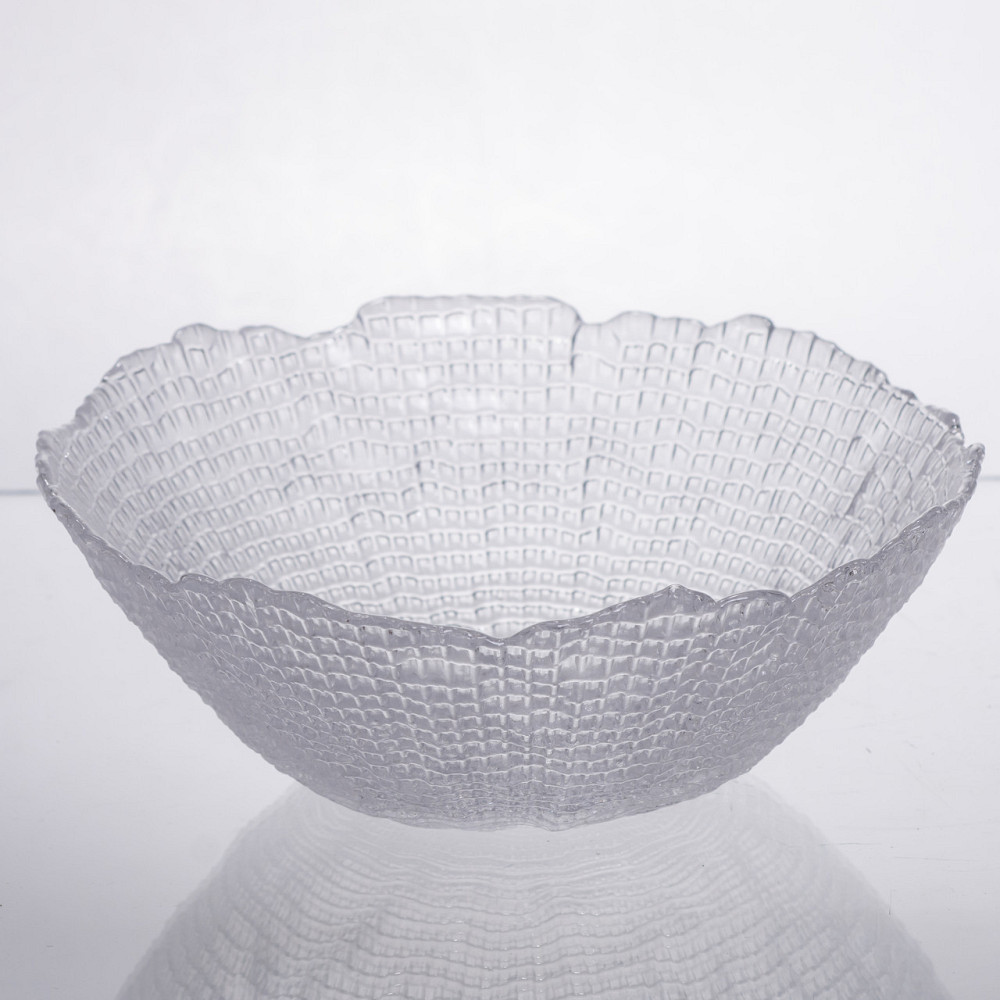 Yiwu Салатниця велика скляна прозора 1 літр кругла 64486-49 Коломыя - изображение 1