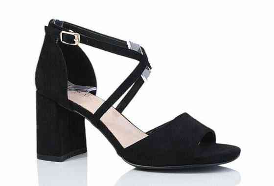 Lino Marano Босоніжки жіночі Lino Marano F659-6L чорні (літо, еко-замша) (5819) Коломия