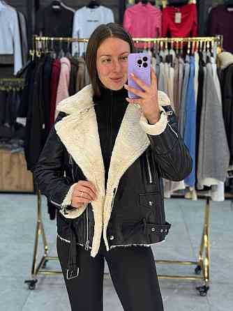 Жіноча Стильна та тепла дублянка в популярному фасоні Штучне хутро 44 Одеса