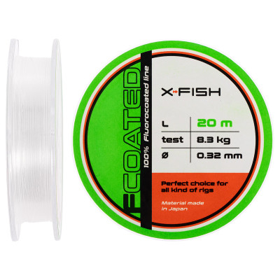 Флюорокарбон X-Fish FCoated 20m 0.32mm 8.3kg (1917.01.48) Винница - изображение 1