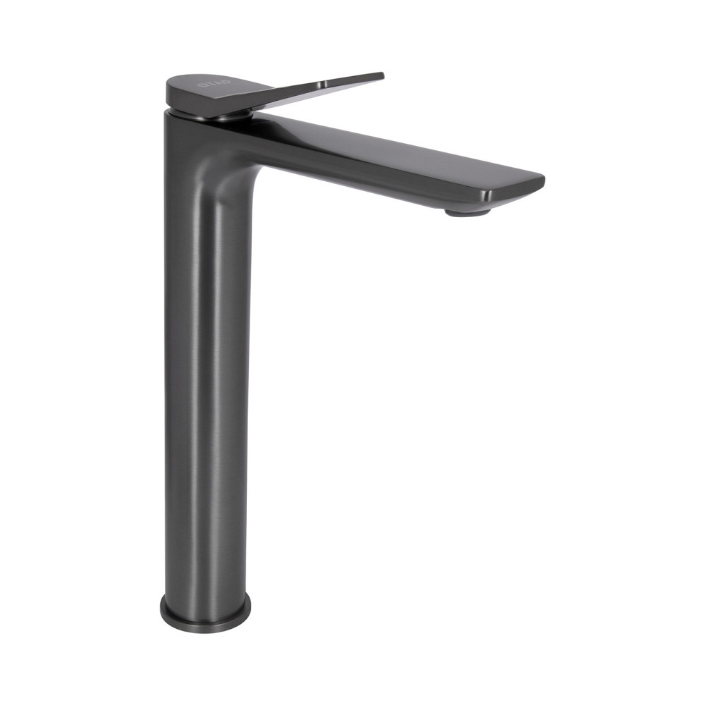 Змішувач для раковини Qtap Presto високий QTPRE269GRP45582 Graphite Київ - фото 1