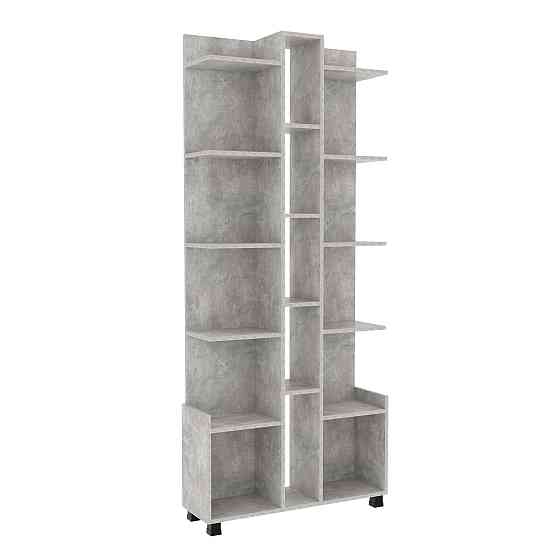 Тумба офисная ОС-6, Бетон, 820/250/1930 Львов