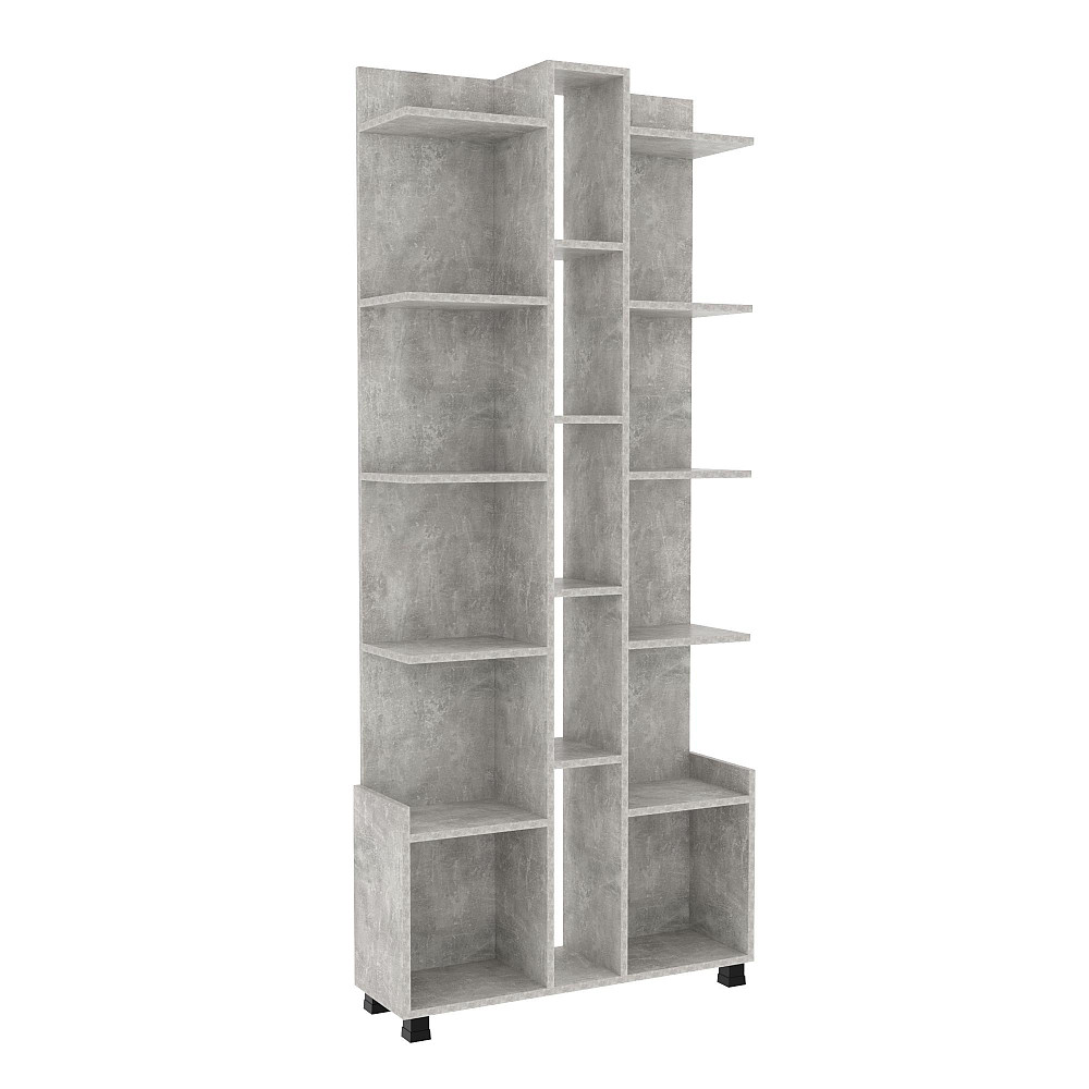 Тумба офисная ОС-6, Бетон, 820/250/1930 Львов - изображение 1