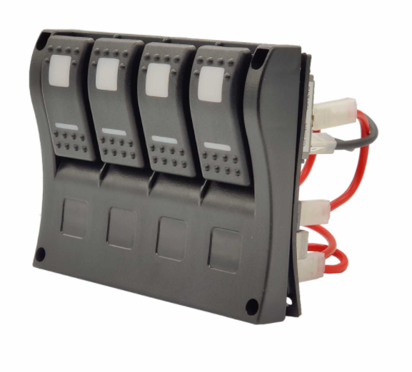 Панель Переключателей Из Пластмассы Easterner C91350 4 Переключателя С Индикаторами Включения Киев - изображение 3