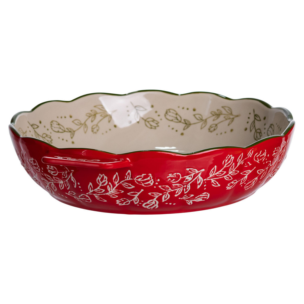 Кругла форма для запікання Vintage червона Ø25 см Київ - фото 4