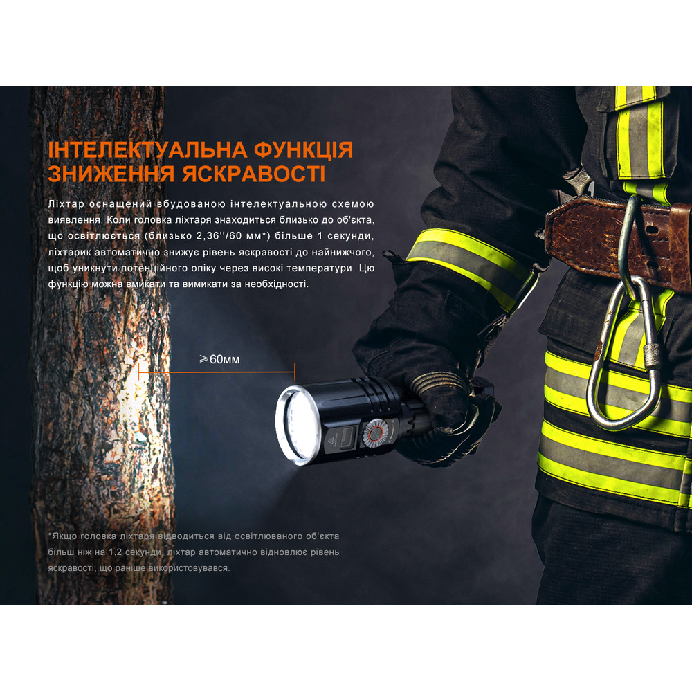 Ліхтар ручний пошуковий лазерний Fenix LR36R Київ - фото 19