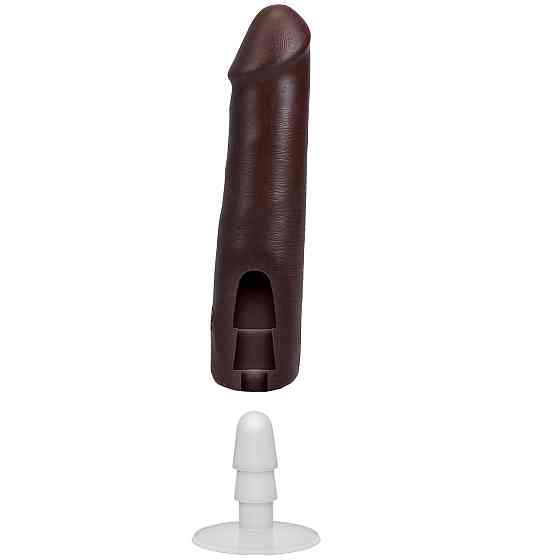 Фалоімітатор Doc Johnson The Realistic Cock ULTRASKYN - 7 Inch Chocolate Sex Aura Київ