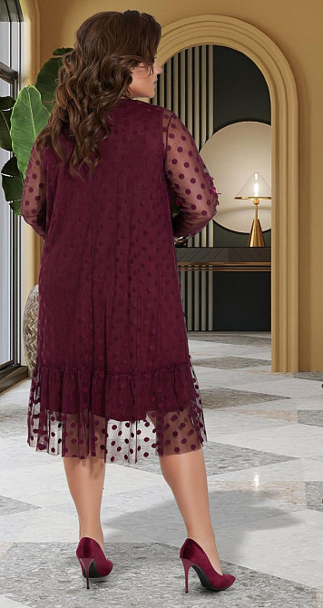 Свободное платье с сеточкой (42) Киев - изображение 3