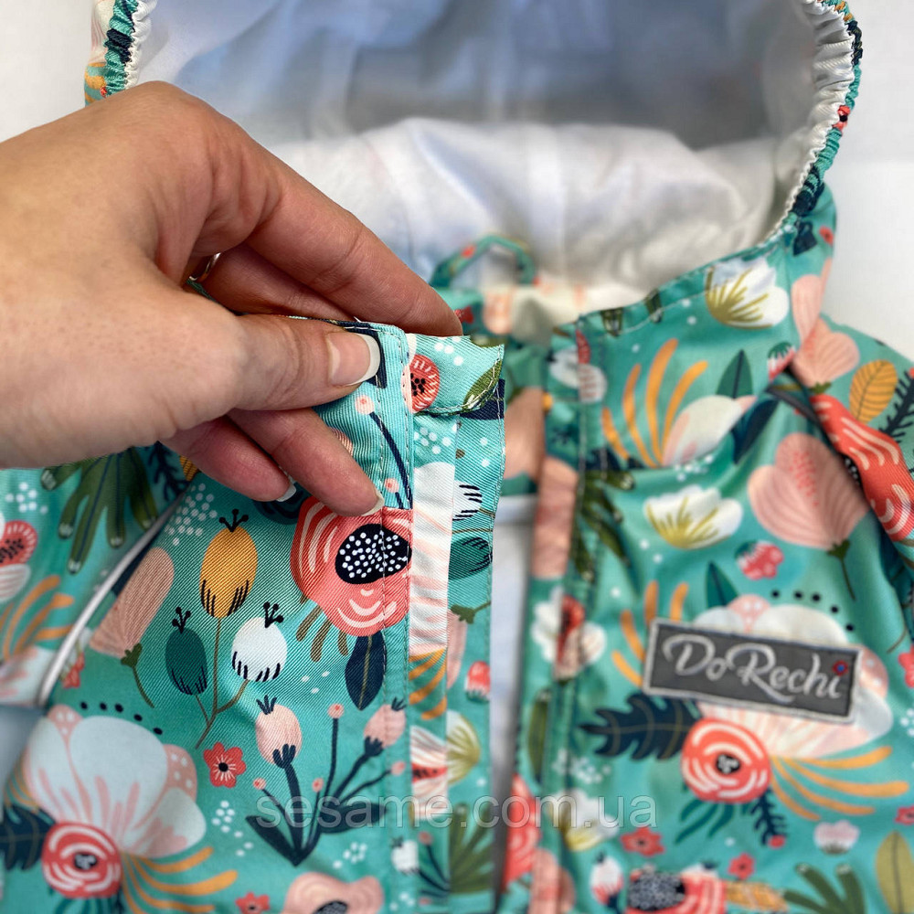 Куртка парку дитяча демісезонна Казкові квіти Харків - фото 4