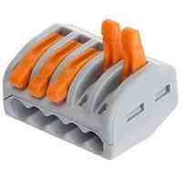 Коннектор быстрого монтажа VARGO на 5 проводников 4 мм (V-109498) Харьков