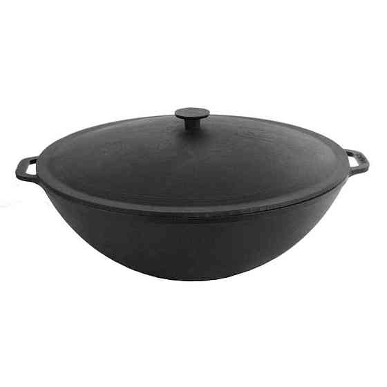 Котел чавунний WOK 8 л з чавунною кришкою ТМ BRIZOLL   Solmir Київ
