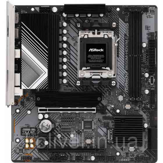 ASRock B650M-HDV/M.2 (AM5/B650, 2*DDR5, PCIex16, DP/HDMI, 4xSATAІІІ, 2xM.2, 2.5GLan, 7.1ch, mATX) Киев