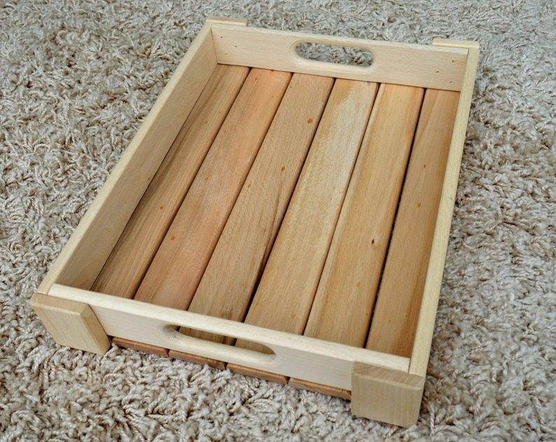 Поднос деревянный 