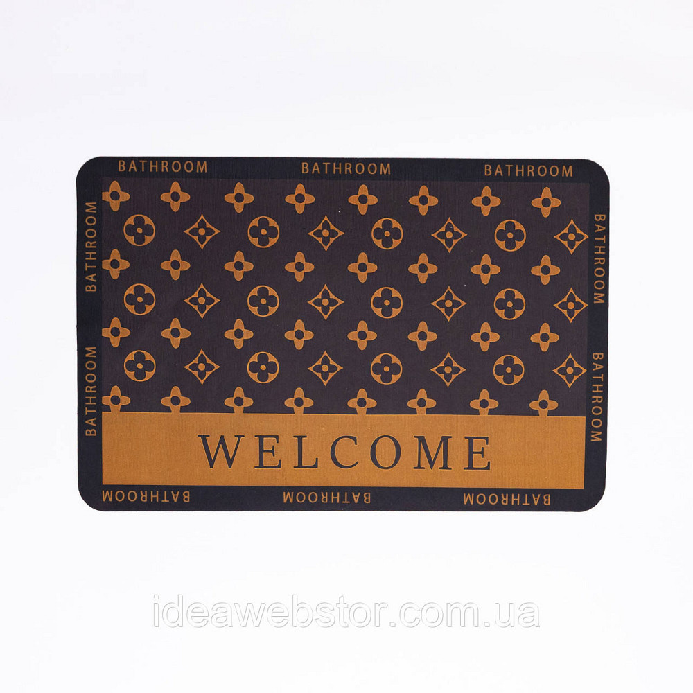 Килимок придверний Welcome 58*38 см діатомітовий Yiwu HP-42-132 Київ - фото 1