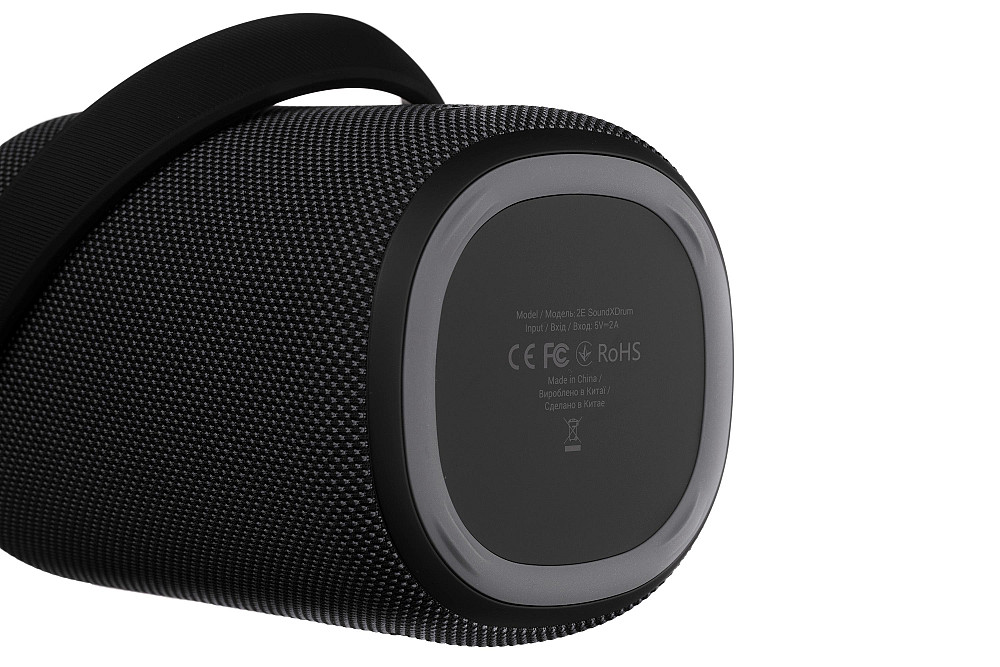 Портативна акустична система 2E SoundXDrum 50Вт, BT 5.3, TWS, RGB, PowerBank, IPX7, Чорний Киев - изображение 8