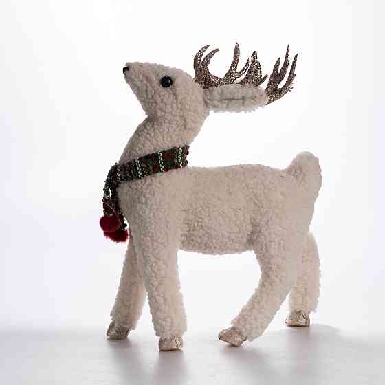 Новогодний олень для украшения елки 38 см Киев