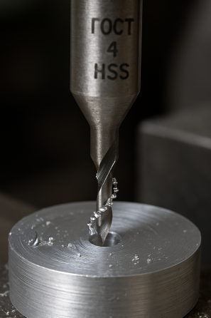 Центрувальне свердло 5.0 мм ГОСТ HSS, для металу, токарних та свердлильних робіт, високоточне Харків