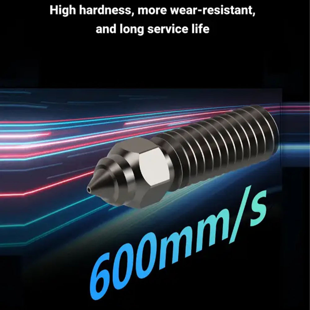 Сопло T-Trees Volcano 0,4 мм из закаленной стали для высокоскоростной 3D печати Киев - изображение 4