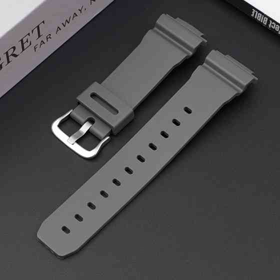 Ремінець для Casio G-Shock DW-6900 Gray SI SBR Київ