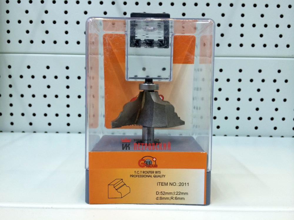 Фреза ГЛОБУС 2011 R6 кромочная калевочная Коломыя - изображение 2