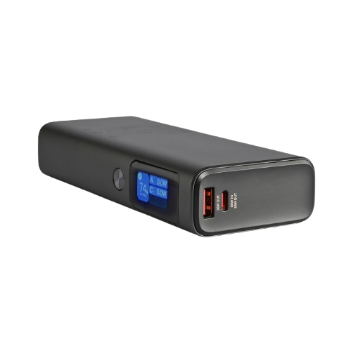 Павербанк 20000 mAh Videx VPB-323 100W PD LED дисплей чорний Житомир - фото 10