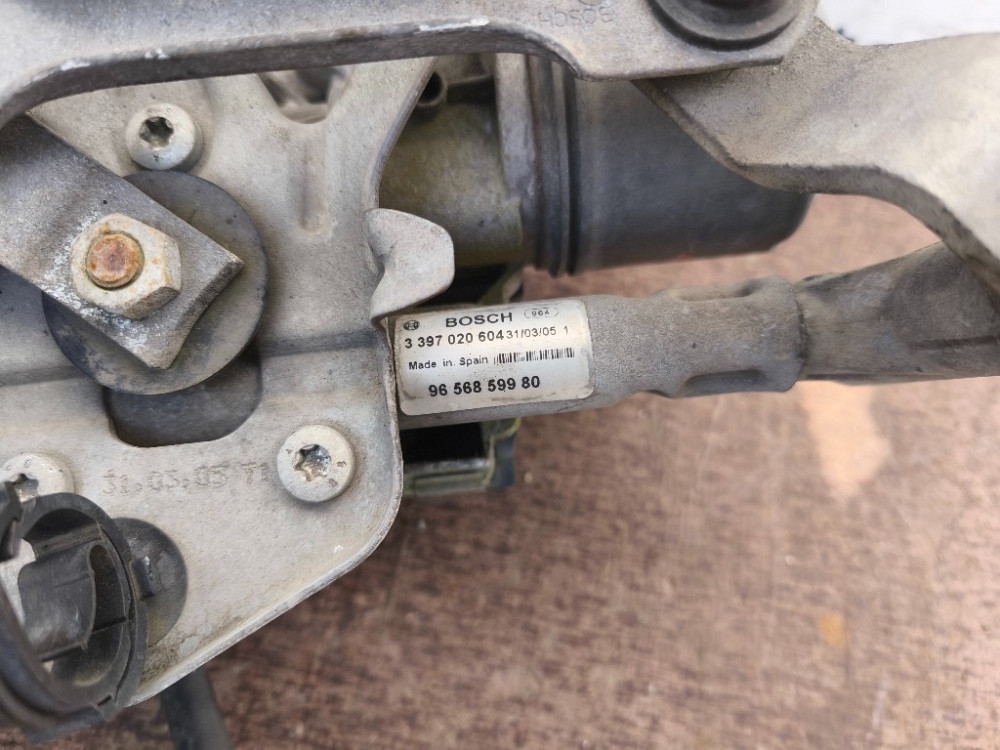 Трапеція двірників з моторчиком ліва Peugeot 407 2004-2011 (9656859980) Ковель - фото 5