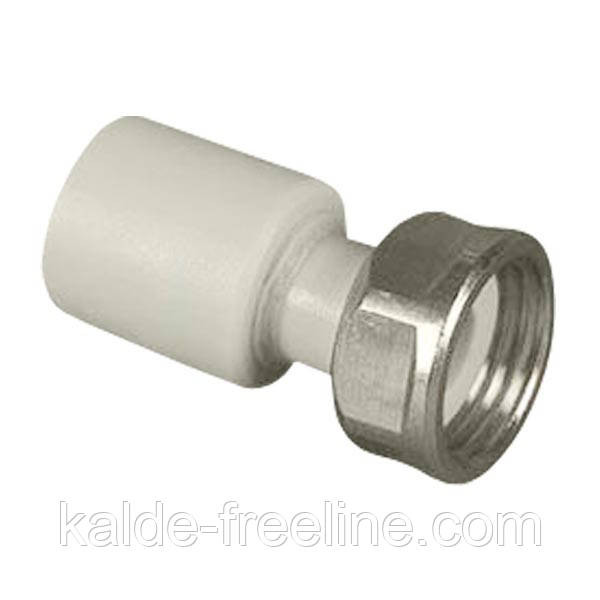 Муфта с накидной гайкой  20х1/2 НГ Wavin ekoplastik Харьков - изображение 1