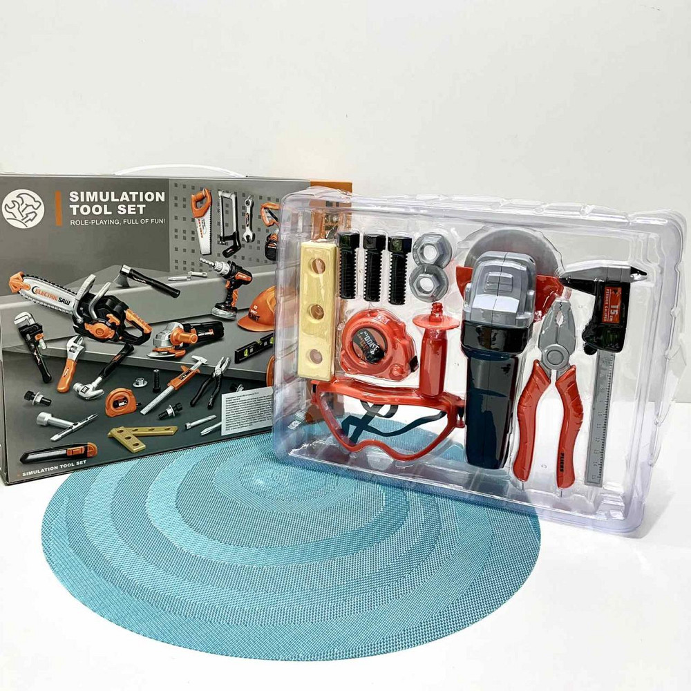 Набір інструментів 11 предметів Чорно-жовтогарячий (778-15) Чернігів - фото 4