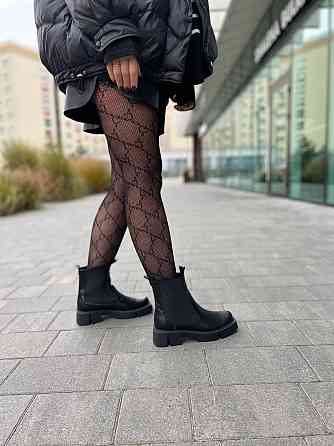 BIZONI Ботинки BIZONI черные натуральная кожа зима высота 13 см размер 36-41 (5646) Коломыя