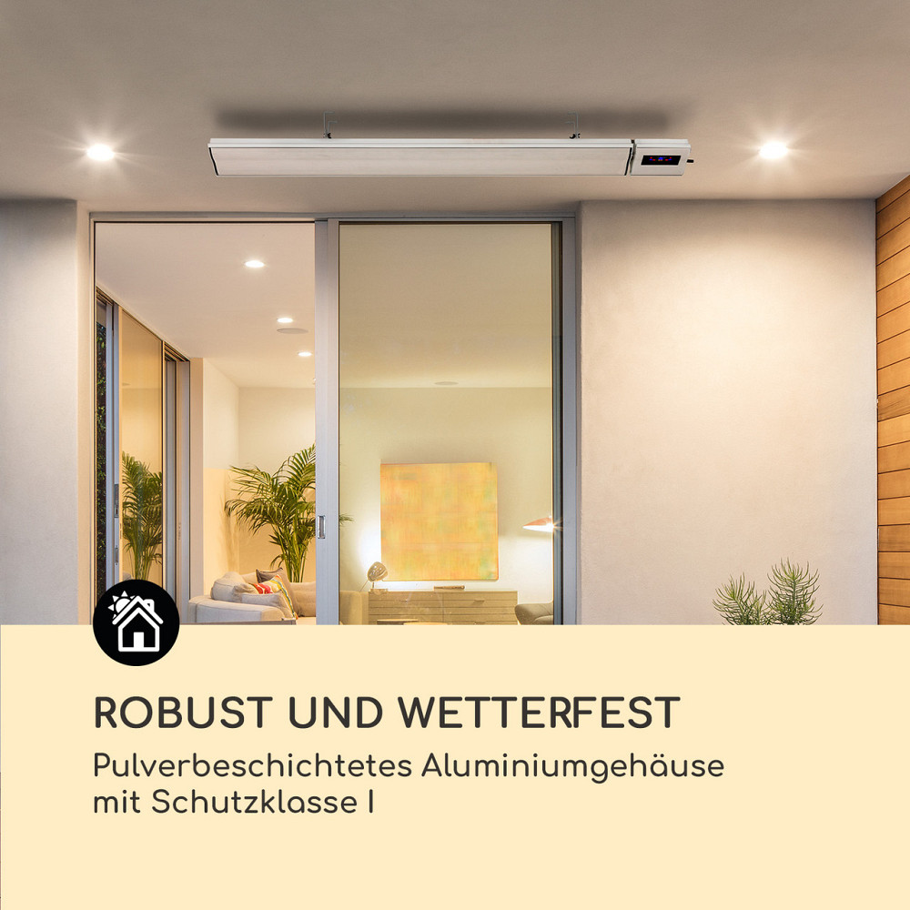 Cosmic Beam Smart 24 Інфрачервоний нагрівач 2400 Вт Керування через застосунок Пульт дистанційного Рівне - фото 6