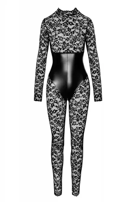 Комбінезон Noir Handmade F299 Enigma lace catsuit with underbust bodice - XL Львів - фото 5