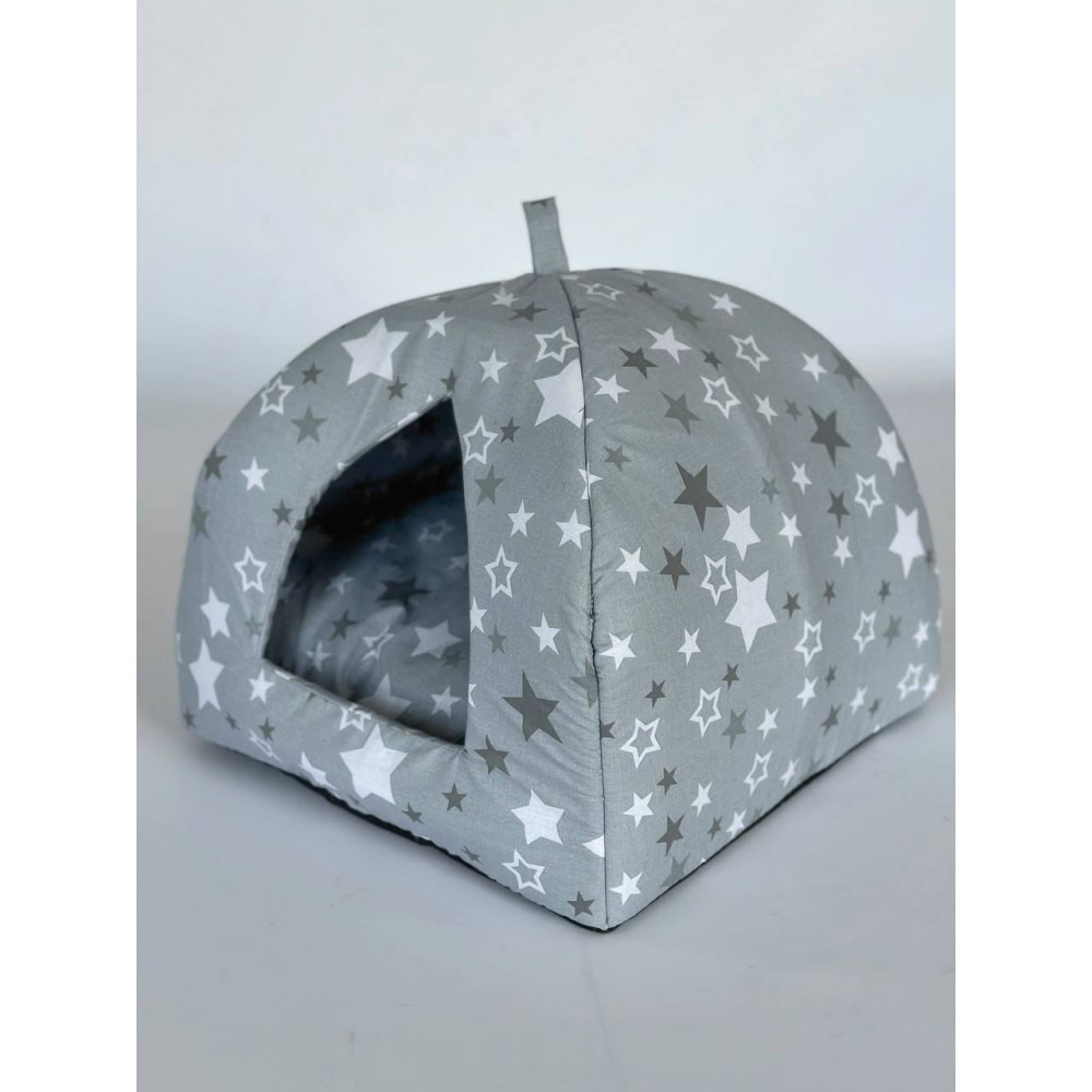 М'який будиночок для домашніх тварин собак та котів 1352 S (35*35*40см), Зірки Київ - фото 1